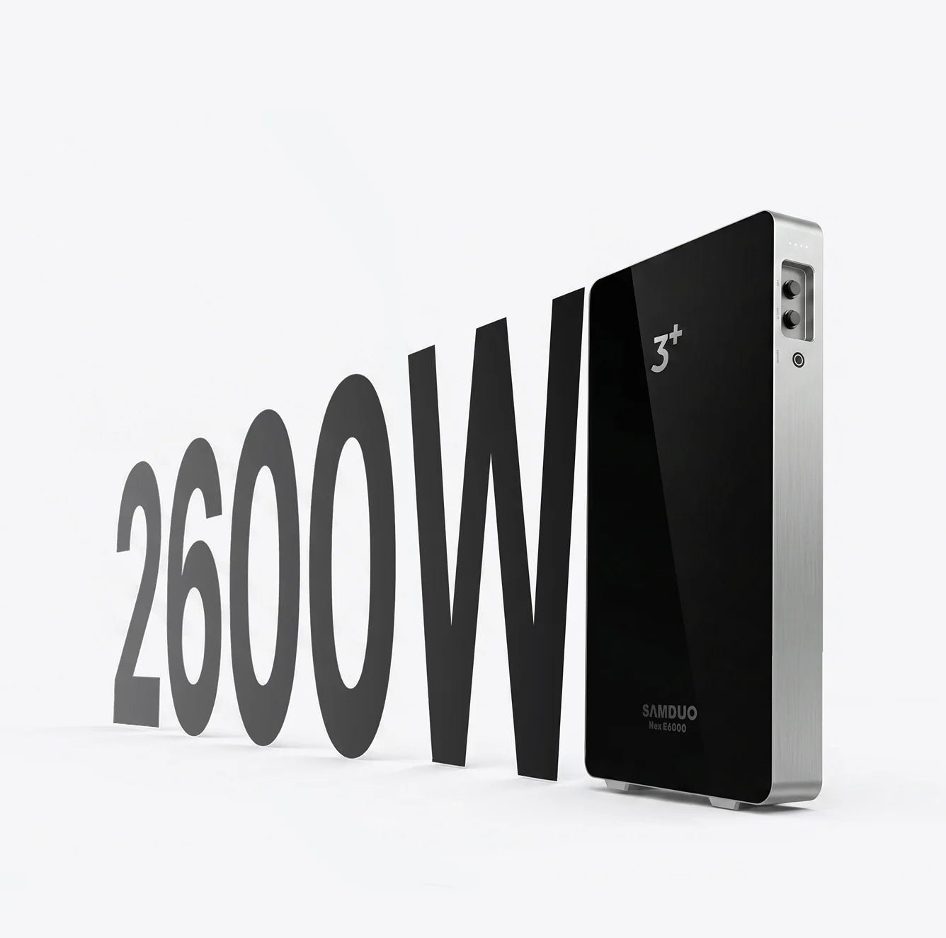 2.600 W bidirektionale Leistung